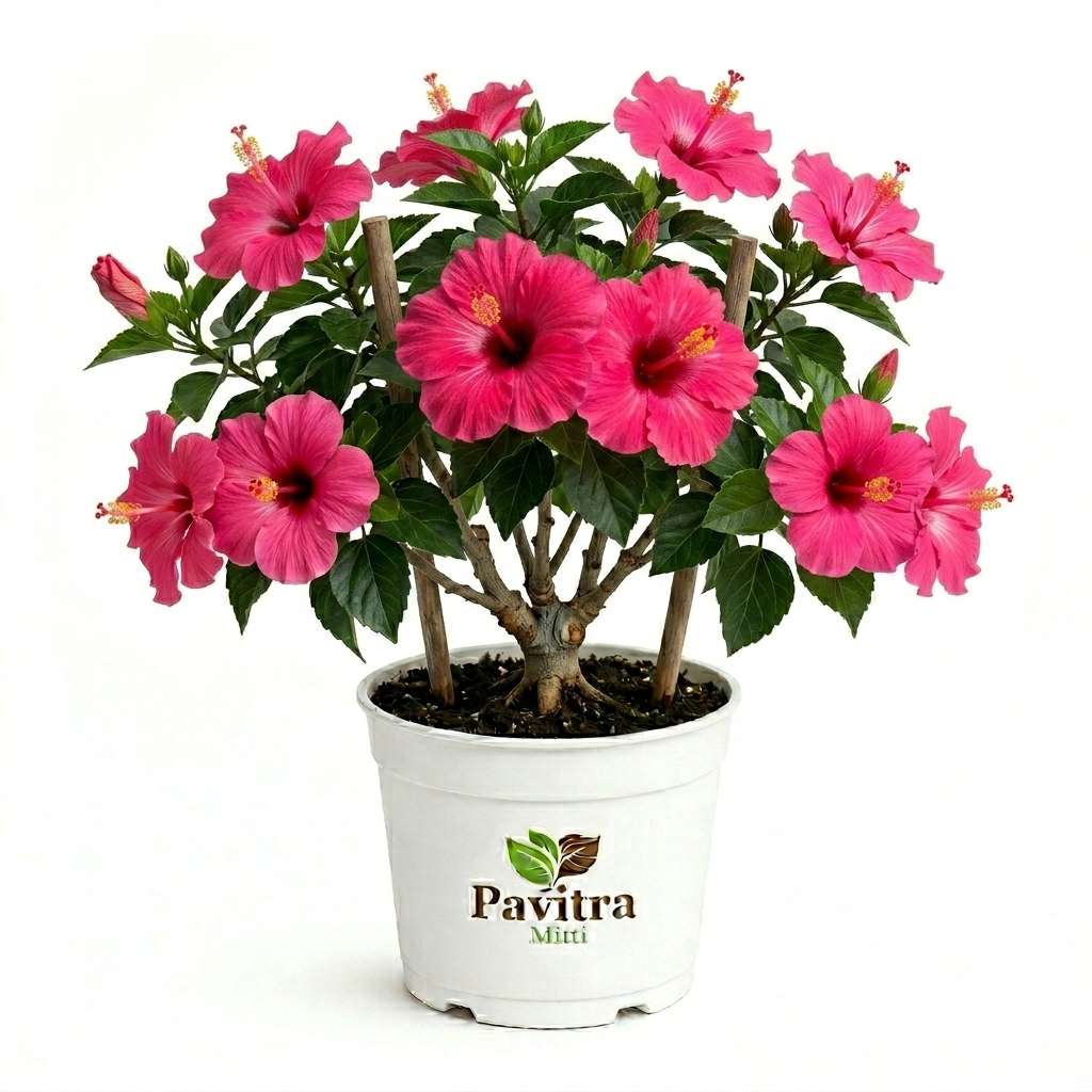 Hot Pink Hibiscus